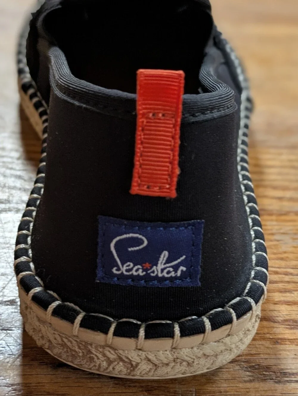 Sea Star Mariner Slip On Neoprene Water Shoes Black Size 9 Womens